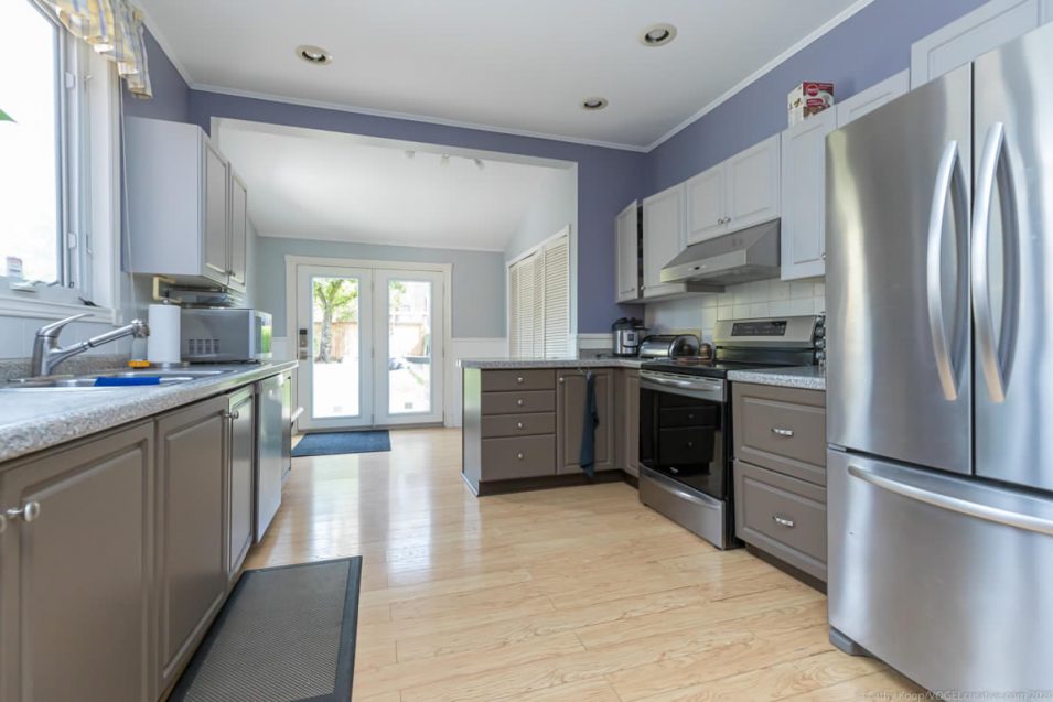 Kitchen at 164 Duke Street, Hamilton